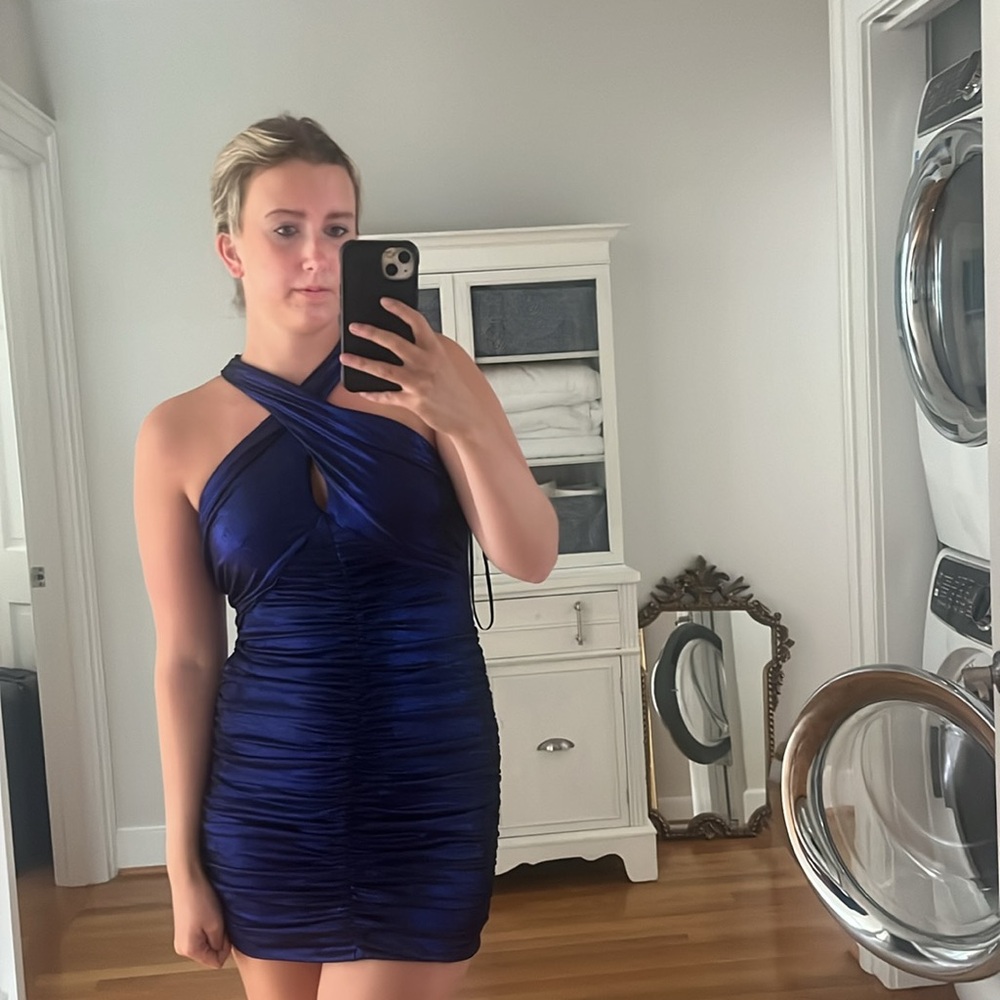 DO+BE Royal Blue Mini Dress